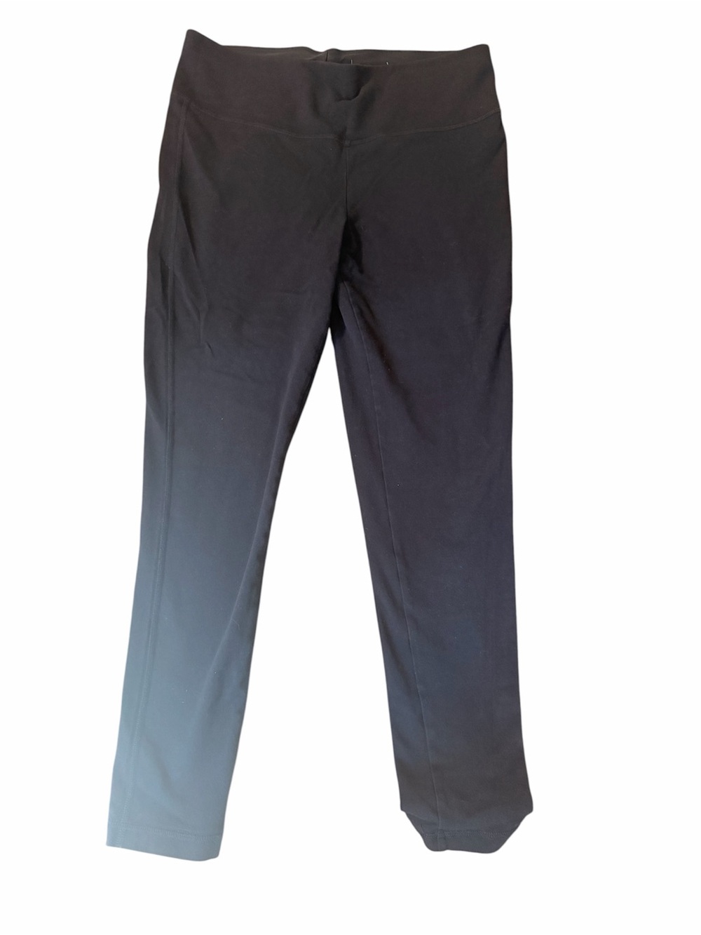 St. John's Bay Black Leggings with Logo Waistband